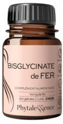 Bisglycinate de Fer 60 Gélules - Boîte 60 gélules