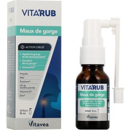 Vita'Rub Spray Maux de Gorge 15 ml