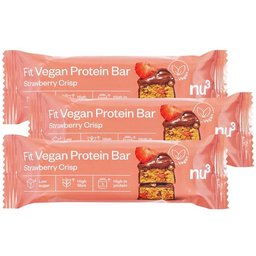 Fit Vegan Protein Bar Fraise Croustillante