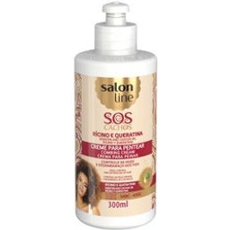 SOS Cachos Crème Coiffante Ricin et Kératine 300ml