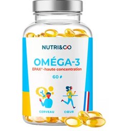 Nutri&Co Nutri&Co Les Oméga-3 120 Gélules