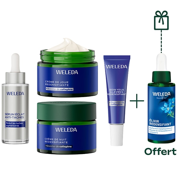 Routine anti-âge complète Gentiane bleue - Elixir Offert - Weleda