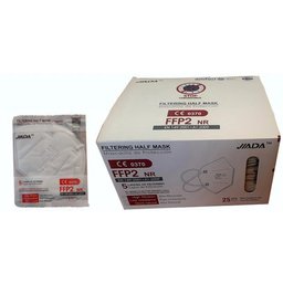 Masque FFP2 NR Blanc 25 Unités