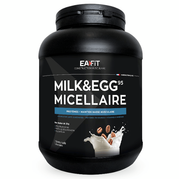 Milk & Egg 95 Micellaire Goût Café 750g