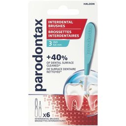 Brossette Interdentaire 0,6mm T3 6uts
