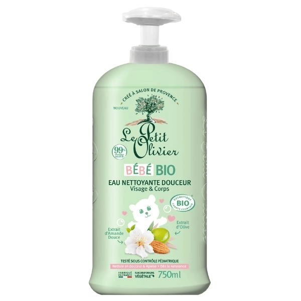 - Eau Nettoyante Douceur - Bébé BIO - Dès La Naissance 750ml
