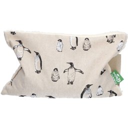 Himmelgrün® Coussin aux noyaux de cerise 30 x 20 cm Pingouin