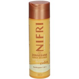 Nifri Super Tanner Lotion Extra Type de peau 3 et 4