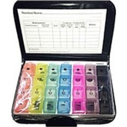 7 Day Individual Weekly Pill Box 1pc