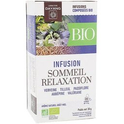Infusion Bio Sommeil/ Relaxation 20 sachets