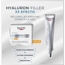 Pack Hyaluron‑Filler 3x Effect Soin de Jour SPF30 + Contour des Yeux