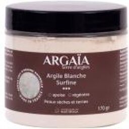 Argile Blanche Surfine 170 g - Pot 170 gr