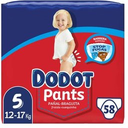 Pants Jumbo Dry Baby Rouge Taille 5 12-17kg 58uts