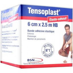 Hb Ex-Elastoplast Bande Adhésive Élastiq 6cmx2,5m
