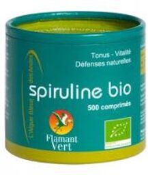 Spiruline Bio 500 Comprimés de 500 mg - Pot 250 g