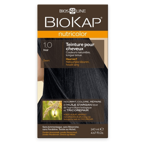 Nutricolor Coloration pour Cheveux 1.0 Noir 140ml