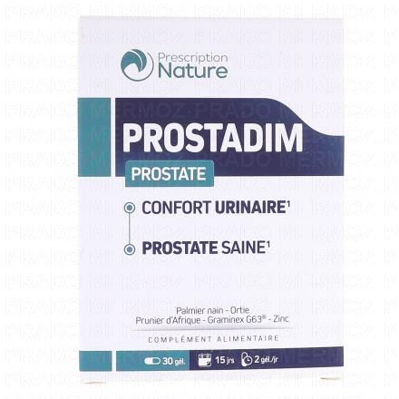 PRESCRIPTION NATURE Prostadim 30 gélules