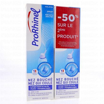 Spray nasal adultes/enfants lot de 2