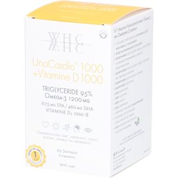 Unocardio omega3 1000 + Vitamine D Duo