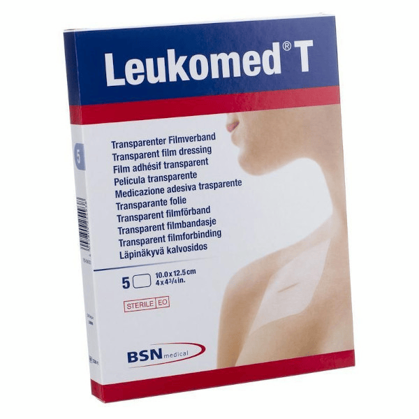 BSN Médical Leukomed T Pansement Adhésif 10 x 12,5cm 5 unités