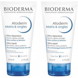 Atoderm Crème Mains & Ongles 2x50ml