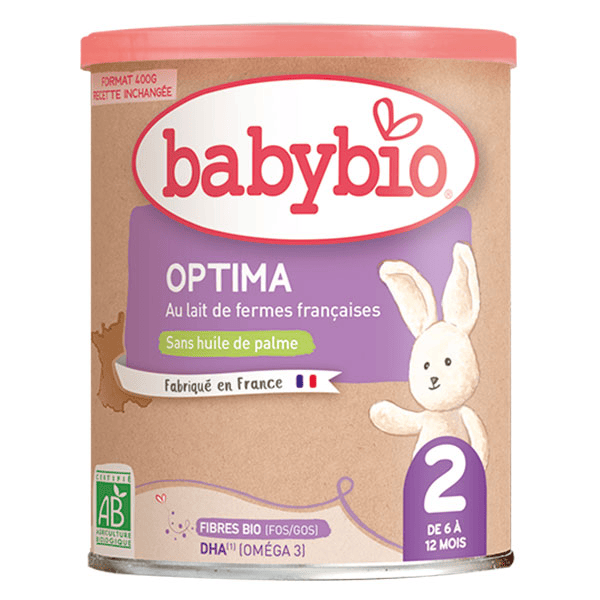 Optima 2 - Formule Enrichie en Fibres et Bifidus - 400g