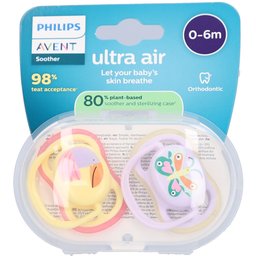 Ultra Air Sucette +0m Air papillon/crabe
