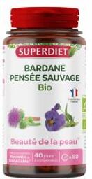 Bardane Pensée Sauvage Bio 80 Comprimés - Boîte 80 comprimés
