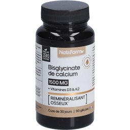 Nat&Form Bisglycinate de calcium en gélules