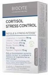 Cortisol Stress Control Anti Stress Intense & Fatigue 40 Gélules - Boîte