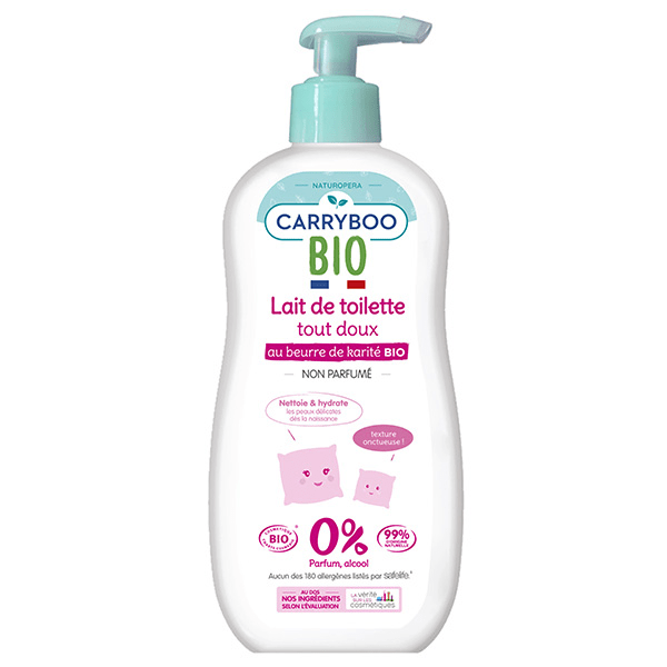 Soins Lait de Toilette Tout Doux Beurre de Karité Bio 500ml