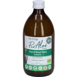 Ciel D'azur PurAloé Gel d'Aloé Vera à boire 500ml