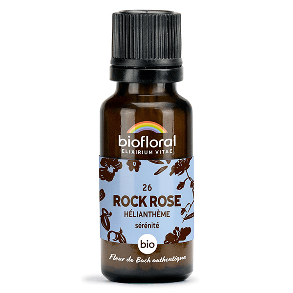 26 Rock Rose Heliantheme Granules Bio Fleur De Bach Granules 19,5 Gr
