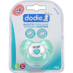 Dodie® Sucette physiologique silicone avec anneau (Couleur non sélectionnable)