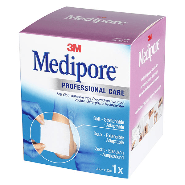 Medipore Sparadrap Non Tissé Multi-Extensible 10cm x 10m