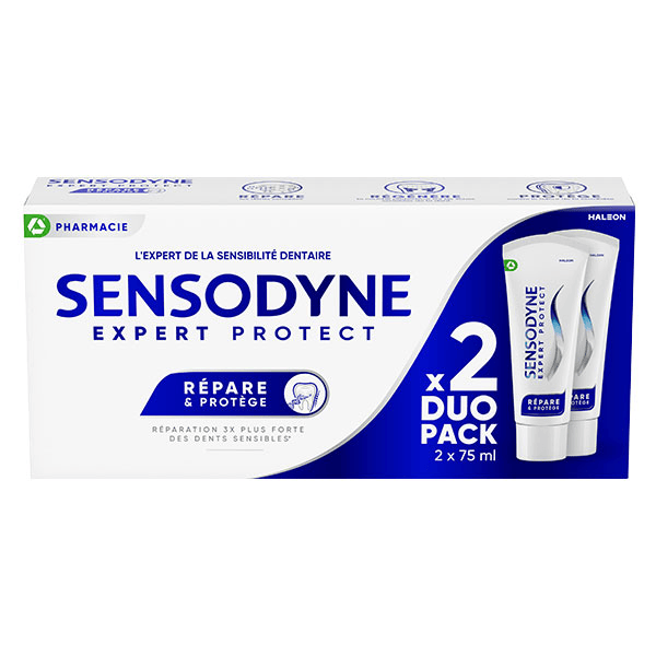 Dentifrice Répare et Protége Menthe Fraiche Lot de 2 x 75ml