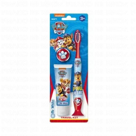 MR WHITE Disney Classic Kit voyage dentaire pat'patrouille