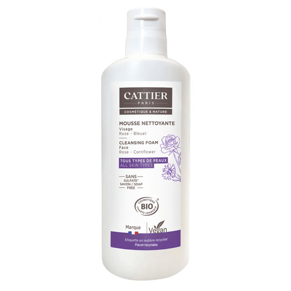 Nettoyant & Démaquillant Mousse Nettoyante Nuage Céleste Bio 150ml