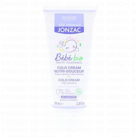 Bébé Bio Cold Cream nutri-douceur bio tube 100ml