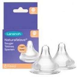 Tétine Natural Wave XS x 2 - Boîte 2 tétines