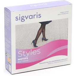 2 Styles Chaussette Carreaux Noir Taille LN 1 Paire