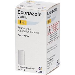 Econazole Viatris 1% Poudre