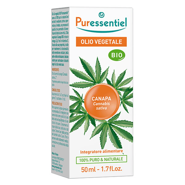 Huile Végétale Bio de Chanvre 50ml