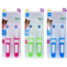 Baby Brush Brosse à Dents Bébé +6M 2 Unités
