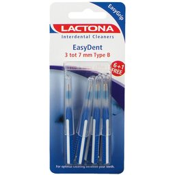 Lactona Easy Dent Brossettes interdentaires Easy Grip 3 mm-7 mm Type B