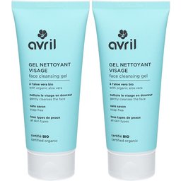 Avril Gel nettoyant visage bio