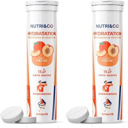 Électrolytes - Hydratation Goût Pêche