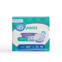 ID Pants Plus XL - 4 paquets de 14 protections
