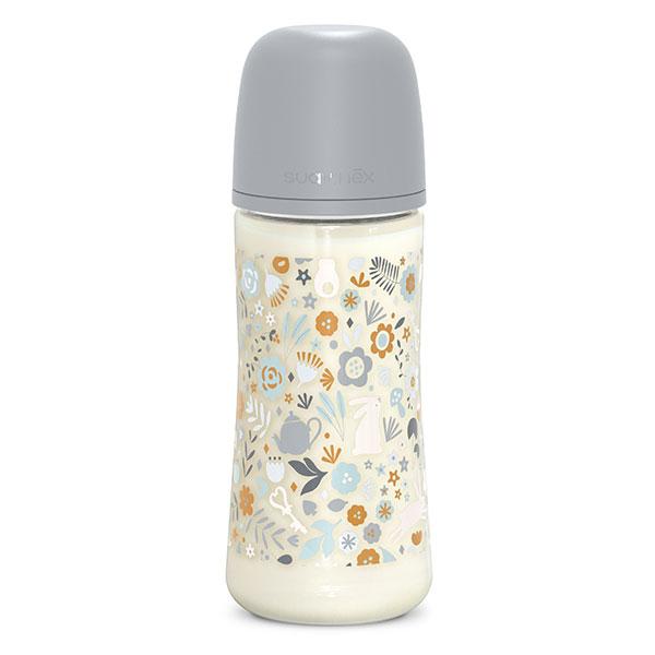 Suavinex, Wonderland, Biberon Tétine SXPro L - Wonderland Bleu - 360ml