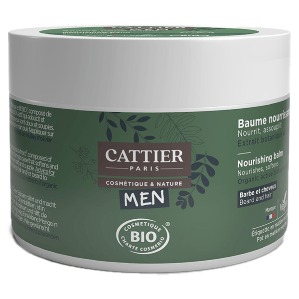 Men Baume Nourrissant Barbe et Cheveux Bio 90g